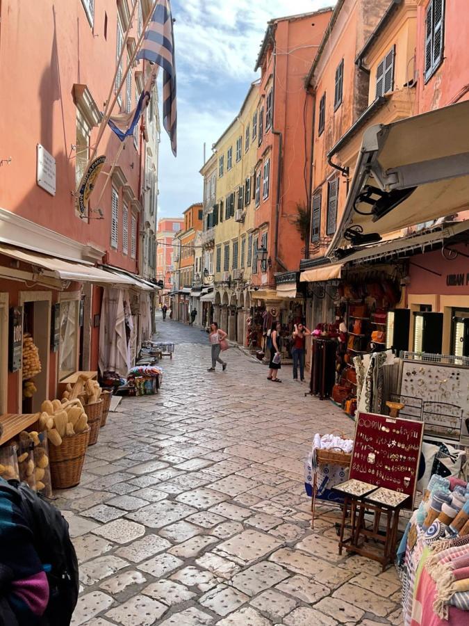 Biscoutsis Old Town Studio Corfu  Bagian luar foto