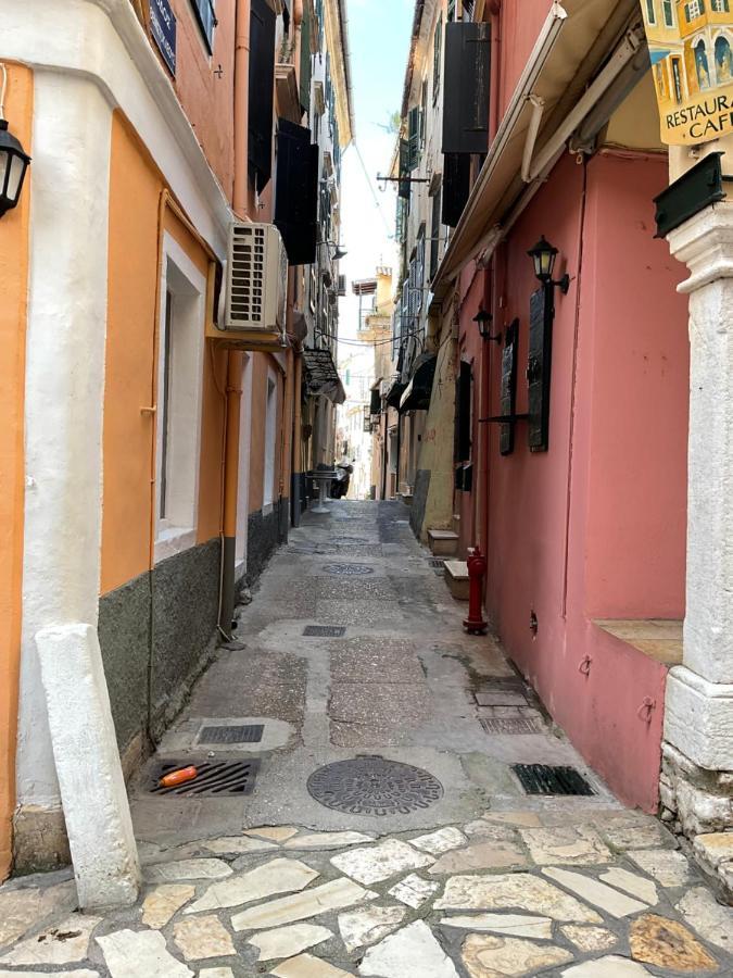 Biscoutsis Old Town Studio Corfu  Bagian luar foto