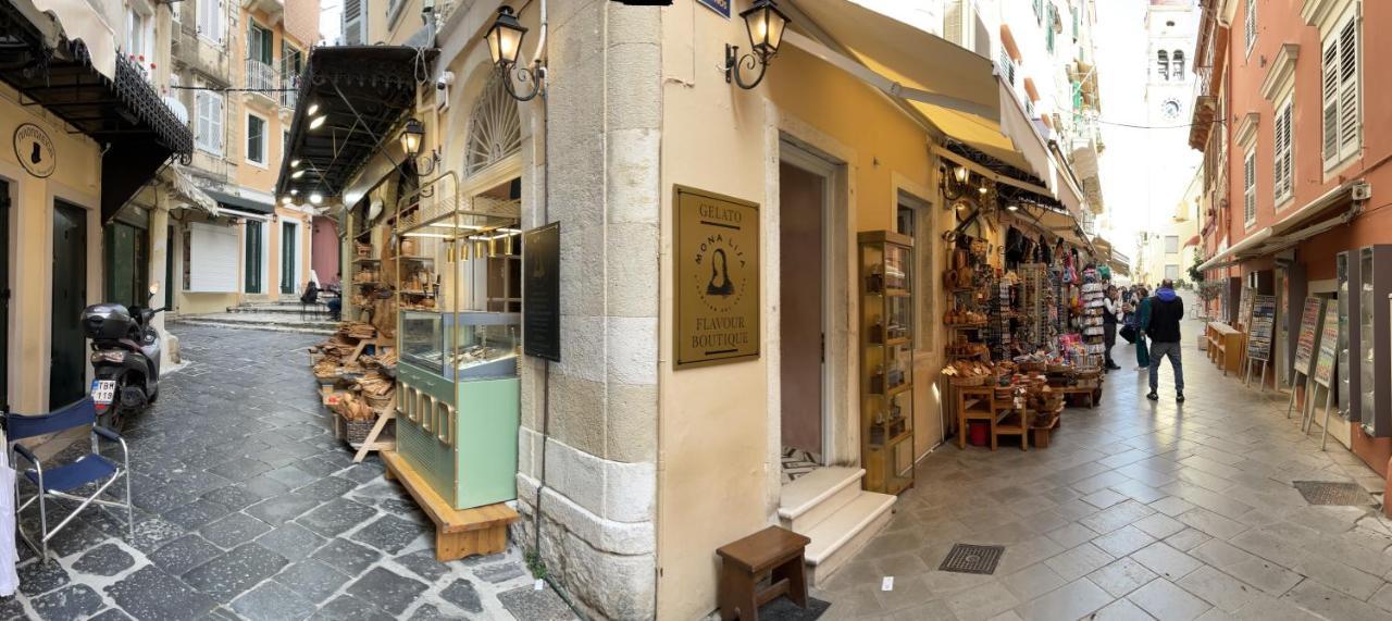 Biscoutsis Old Town Studio Corfu  Bagian luar foto