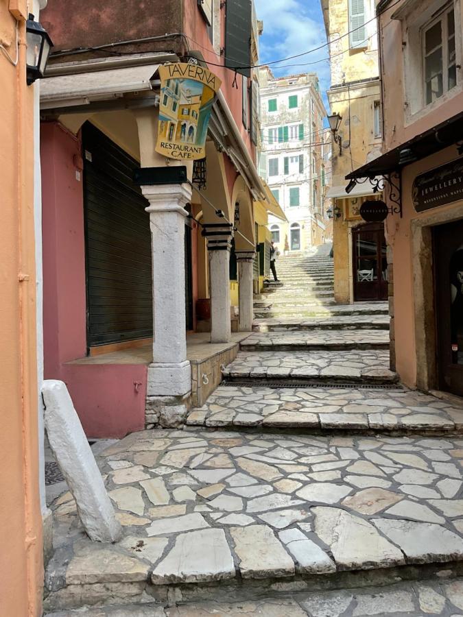 Biscoutsis Old Town Studio Corfu  Bagian luar foto